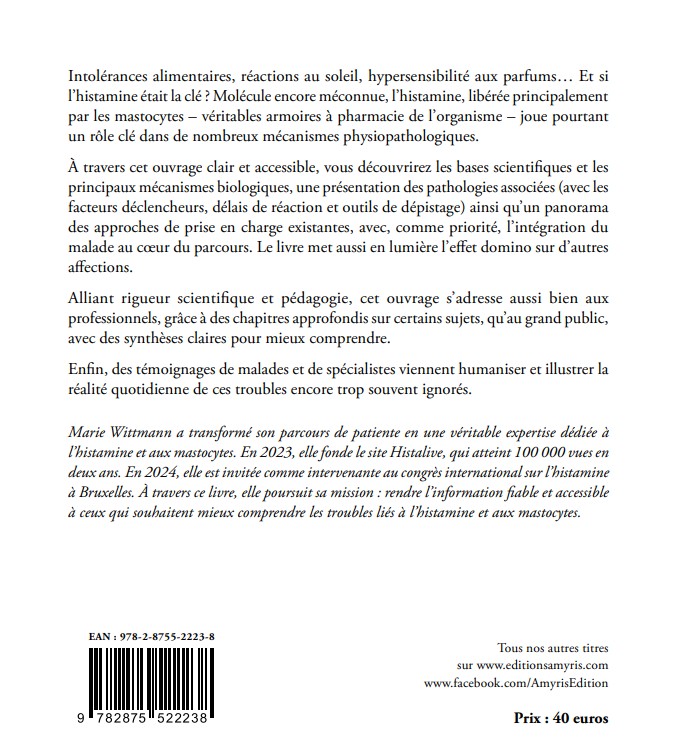 Livre "Histamine et mastocytes" – Image 2