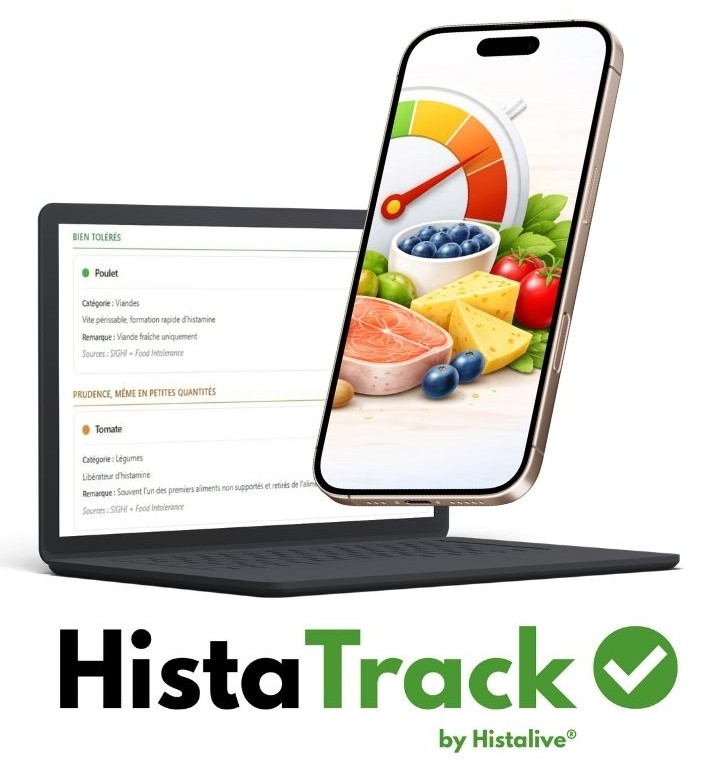 HistaTrack, analyse des repas en histamine